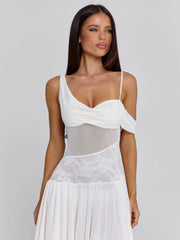 SINORA MAXI DRESS IVORY