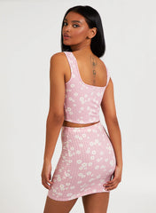 Floral Crop Top