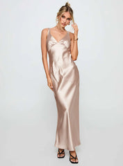 Northern Star Maxi Dress Champagne