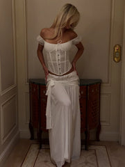 LUBELA CORSET TOP WHITE