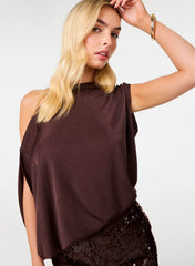 Off Shoulder Slinky Band Top