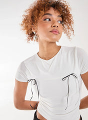 Bow Detail T-Shirt
