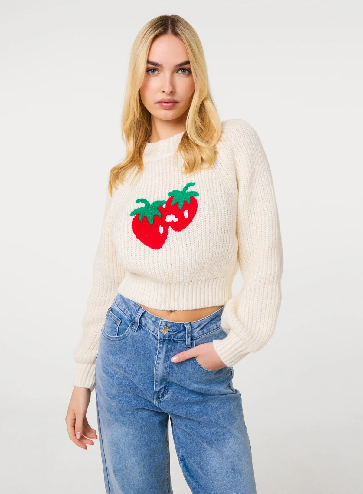 Strawberry Knit Jumper