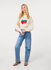 Strawberry Knit Jumper