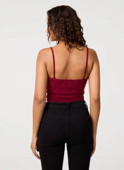 Lace Trim Cami Top