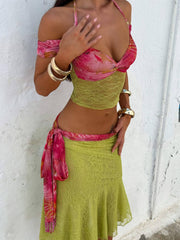 PIPPIN MIDI SKIRT PINA COLADA
