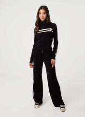 Side Stripe Wide Leg Joggers