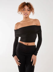 Off the Shoulder Lounge Top