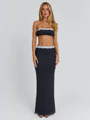 CALI TOP POLKA DOT