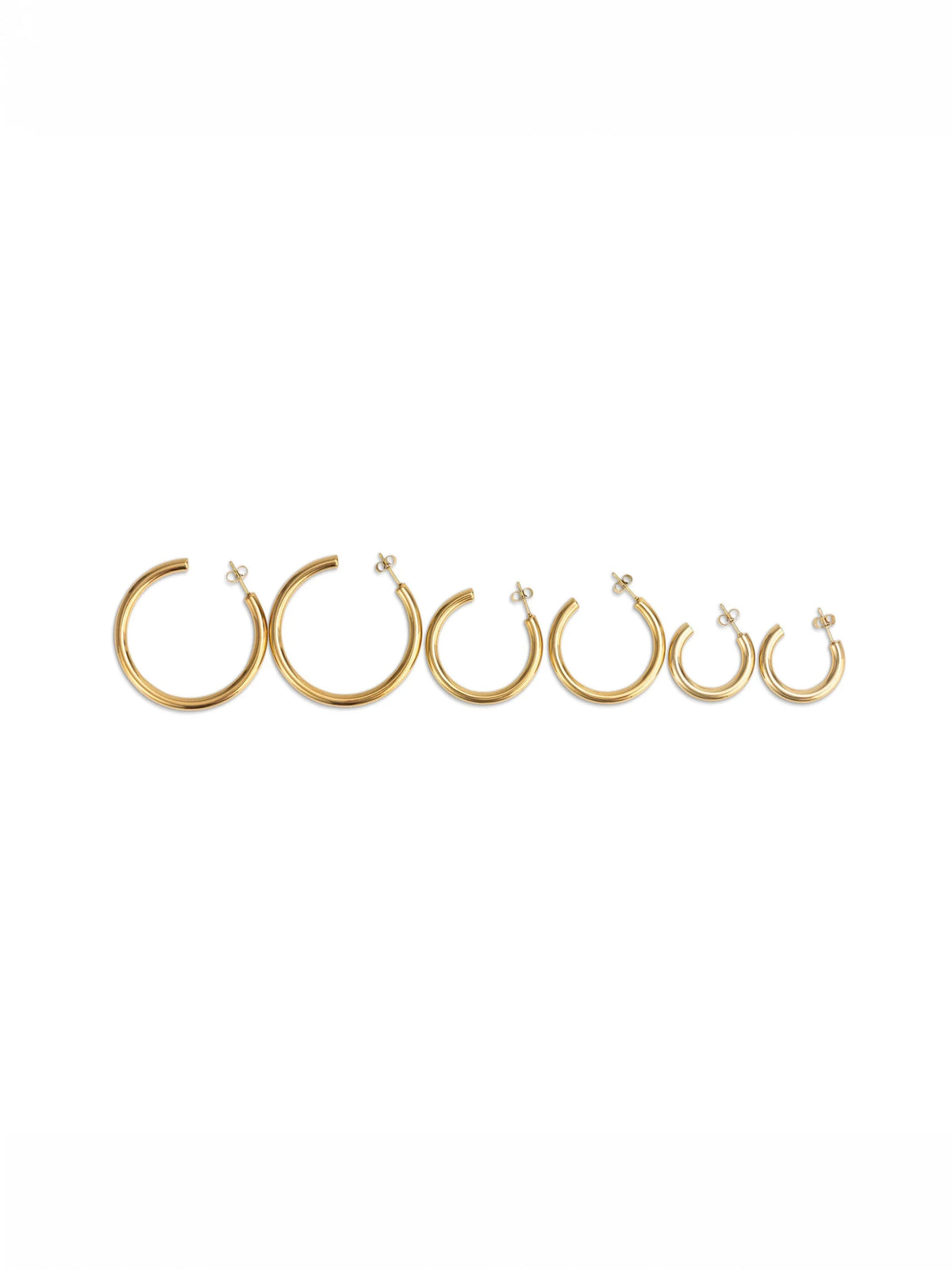 LIOR 3 PAIR EARRING SET GOLD