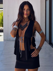 SOFIE CROP TOP BLACK