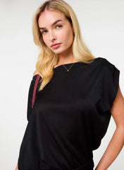 Off Shoulder Slinky Band Top