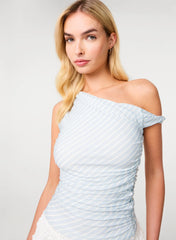 Stripe Asymmetric Top