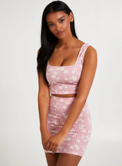 Floral Crop Top