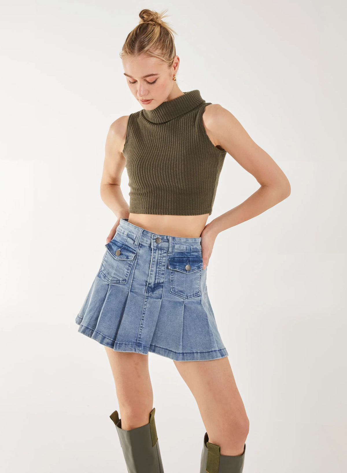 Brushed Racer Rib Vest