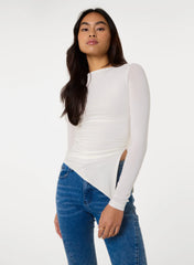 Long Sleeve Asymmetric Top