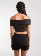 Bardot Slinky Top