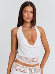 HARRIETT TOP WHITE