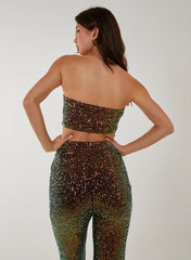 Sequin Corset Top