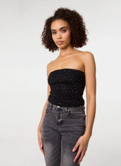 Diamante Bandeau Top