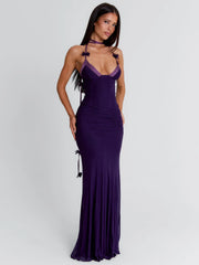 AILIANI MAXI DRESS PURPLE
