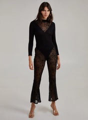 Web Mocked Mesh Bodysuit