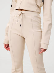 Pin Tuck Jersey Flares