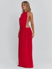 LORETTA MAXI DRESS RED