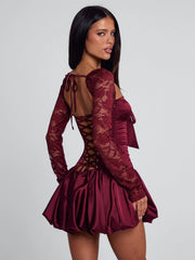 LEVIANA MINI DRESS RED