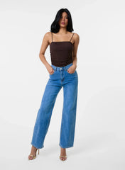 Ruched Mesh Strappy Bodysuit