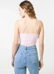 Slinky Twist Front Bodysuit