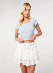 Ditsy Print T-Shirt