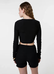Textured Gold Ring Top
