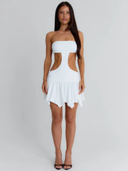 MAYIA MINI DRESS WHITE