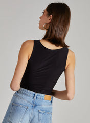 Slinky Sleeveless Letterbox Bodysuit