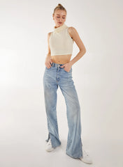 Brushed Racer Rib Vest
