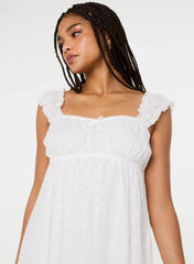 Babydoll Broderie Dress