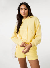 Drawstring Puffball Hoodie