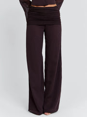 LENNA PANT CHOCOLATE
