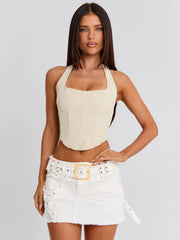LAINEE CORSET TOP BONE