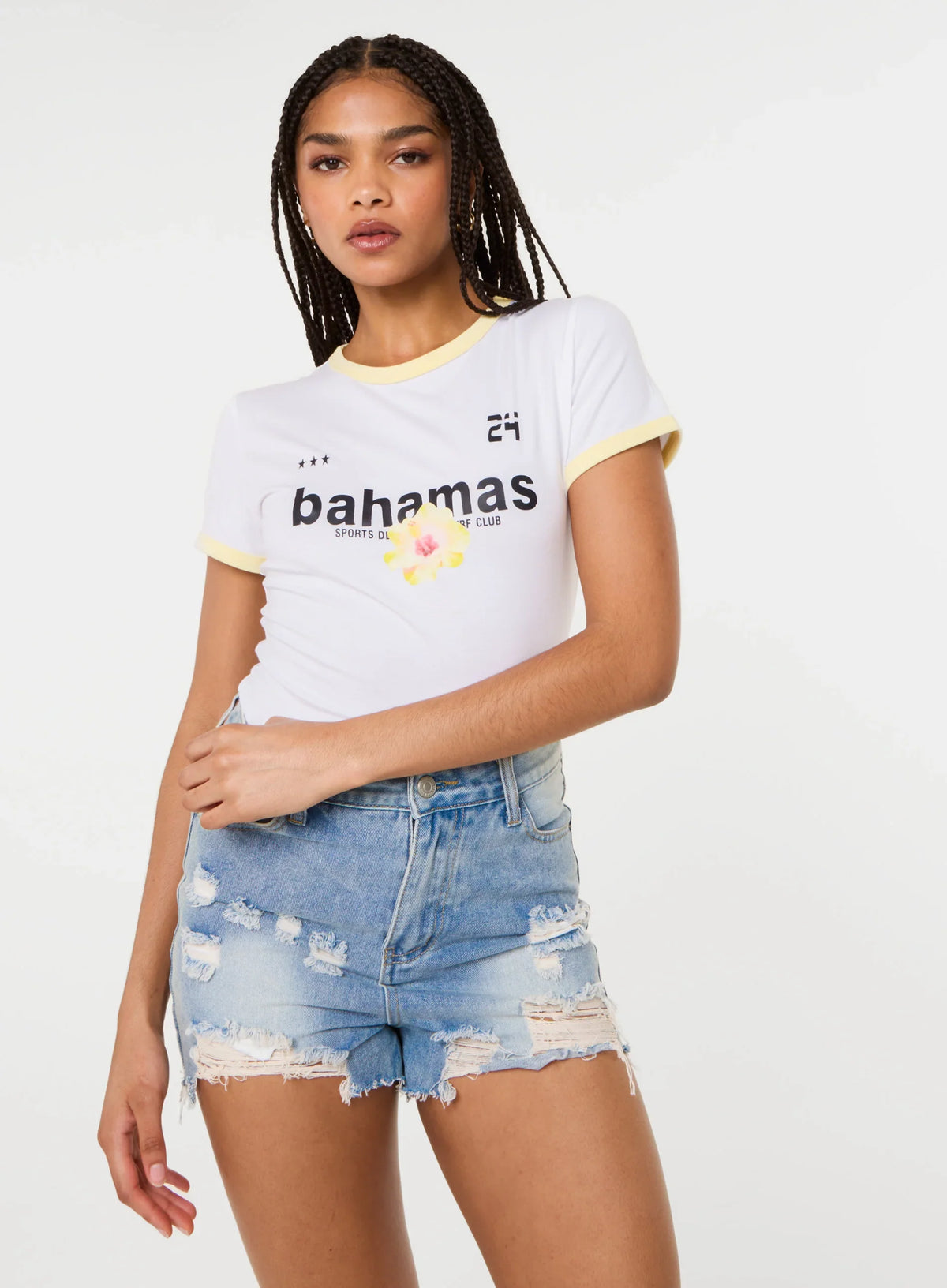 Hibiscus Sports T-Shirt