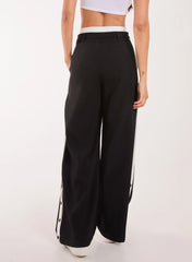 Boxer Style Popper Trousers