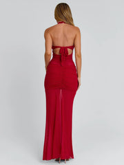 ZERRA MAXI DRESS RED