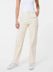 Straight Leg Multi Pockets Cargo Trousers