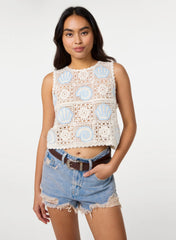 Sea Shell Crochet Top