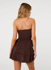 Glitter Bandeau Rara Dress
