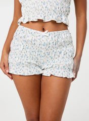 Ditsy Print Micro Shorts