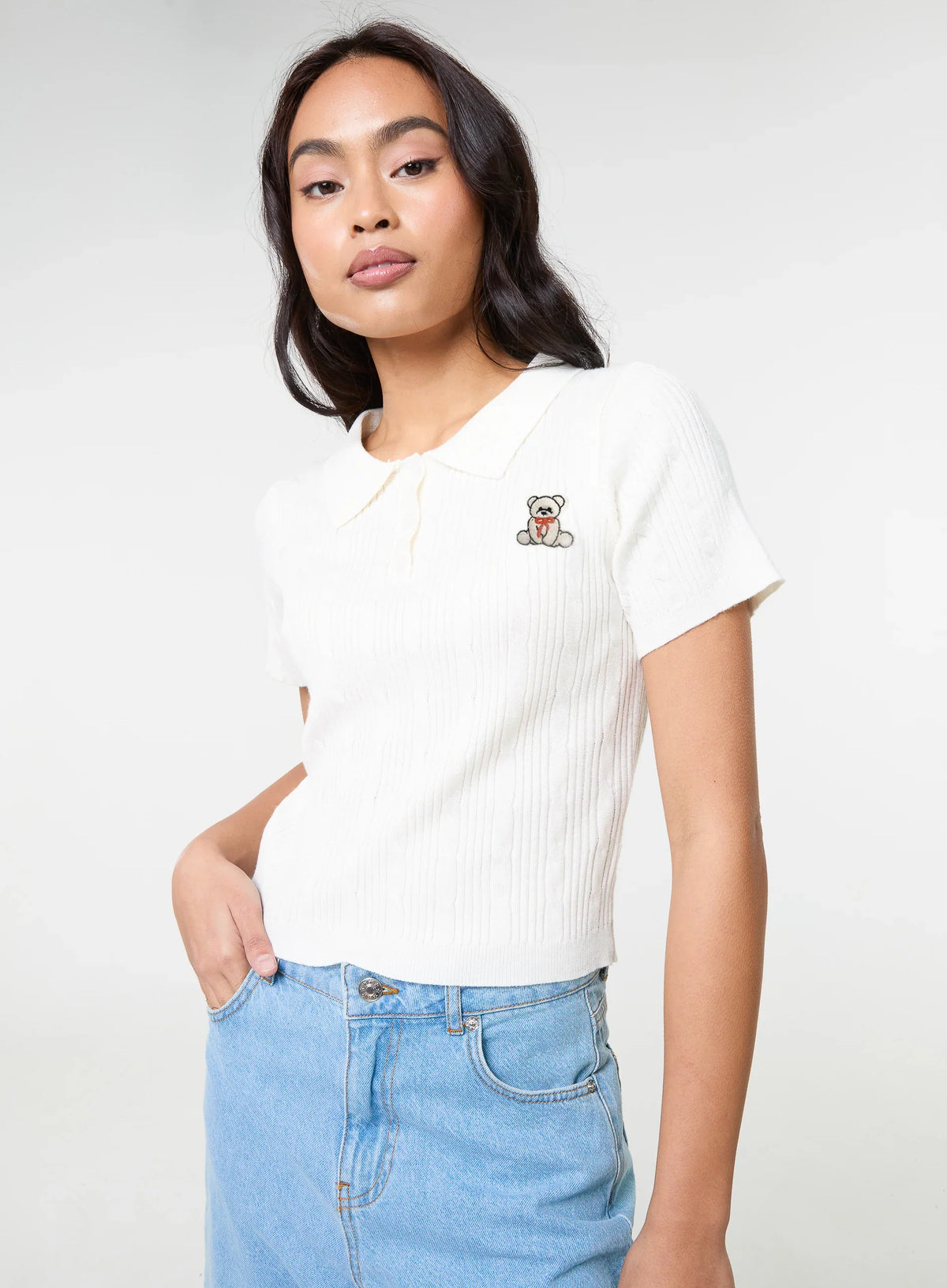 Cherub Cable Knit Top