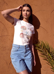 Shell Embellished T-Shirt