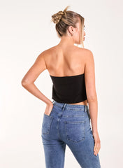 Keyhole Butterfly Bandeau Top